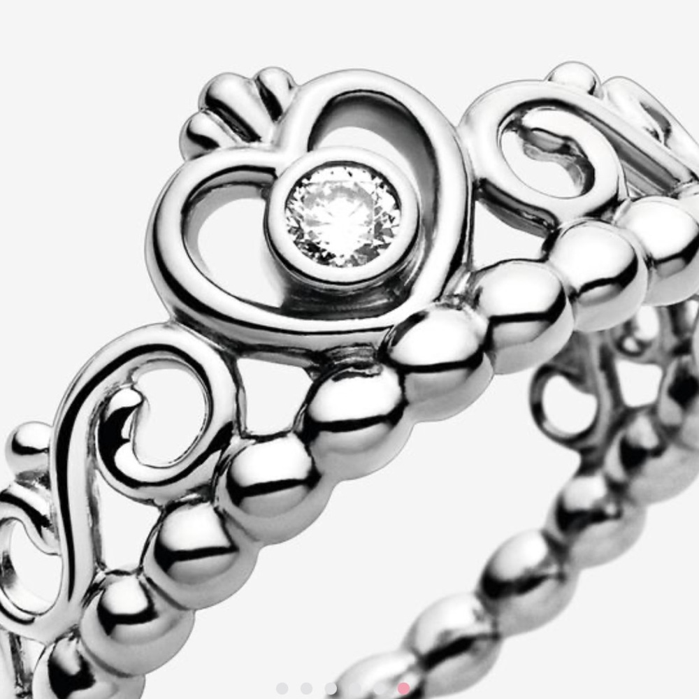 Pandora Princess Tiara Crown Ring